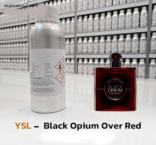 اسانس عطر بلک اوپیوم اور رد ایو سن لورن Black Opium Over Red
